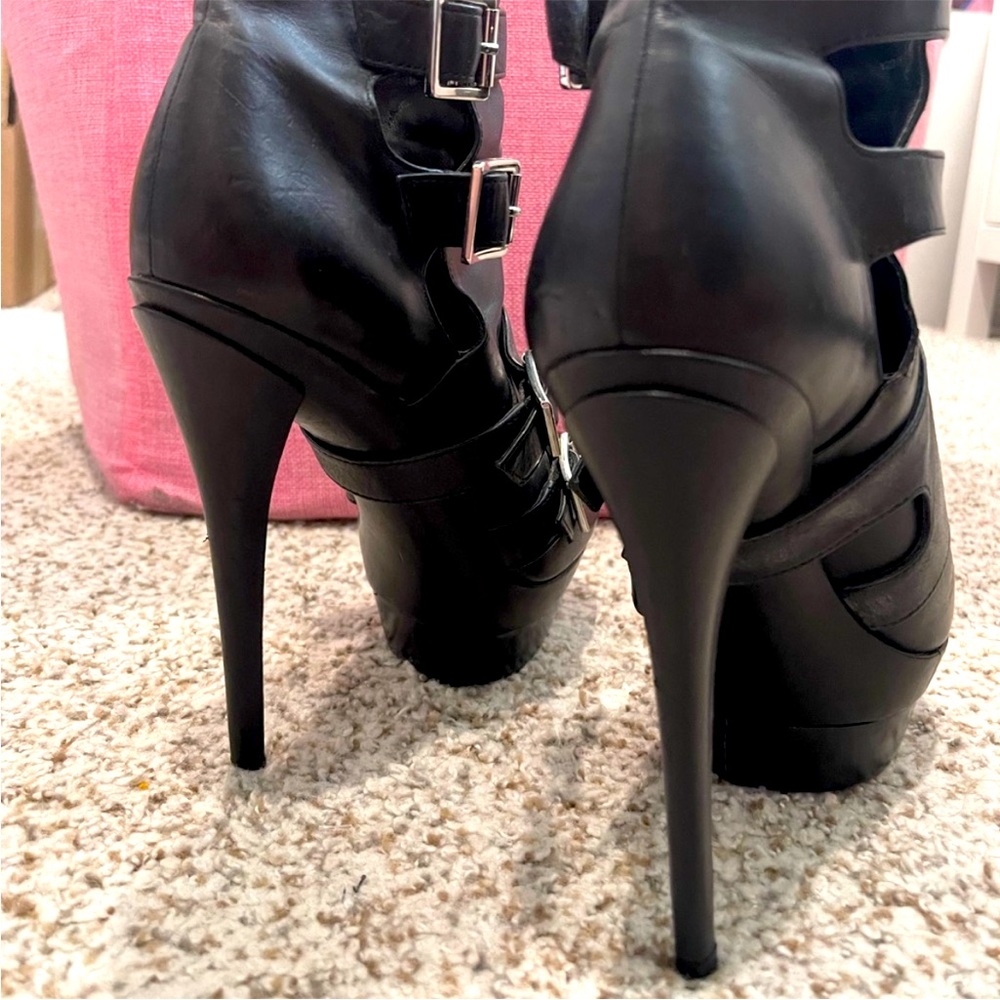 Racheal Zoe platform stiletto boots